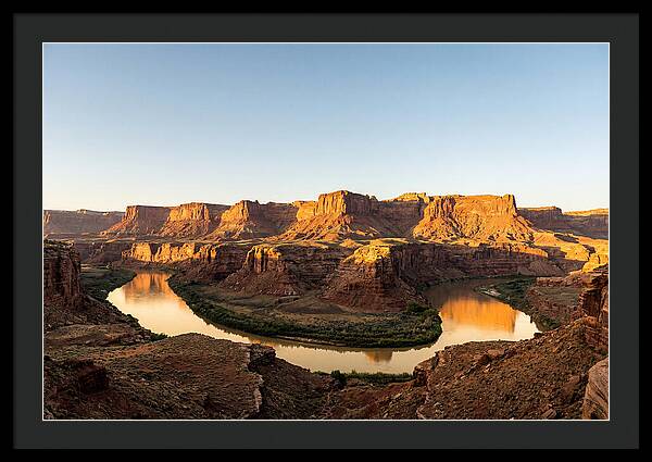 Golden Hour Over The Canyon