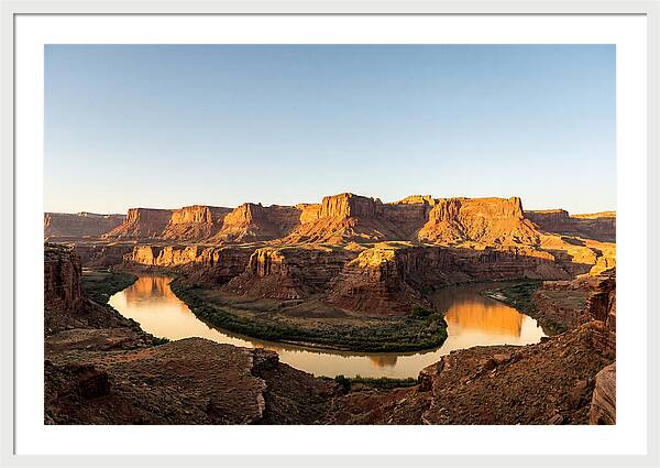 Golden Hour Over The Canyon