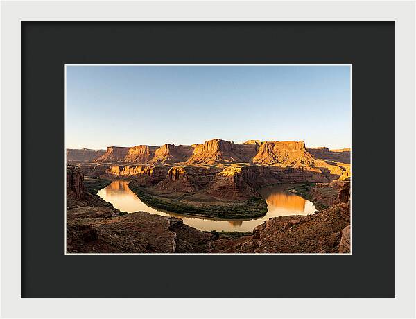 Golden Hour Over The Canyon