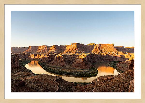 Golden Hour Over The Canyon