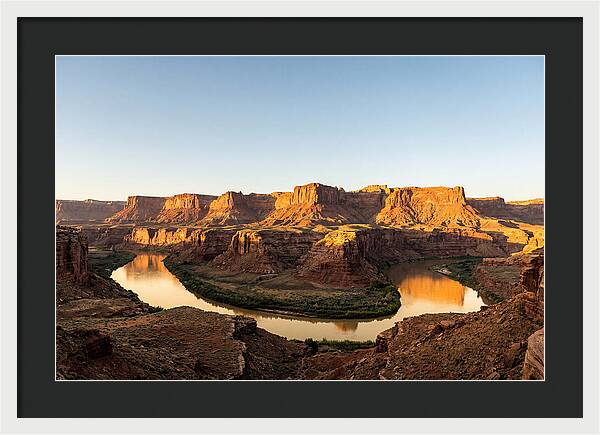 Golden Hour Over The Canyon