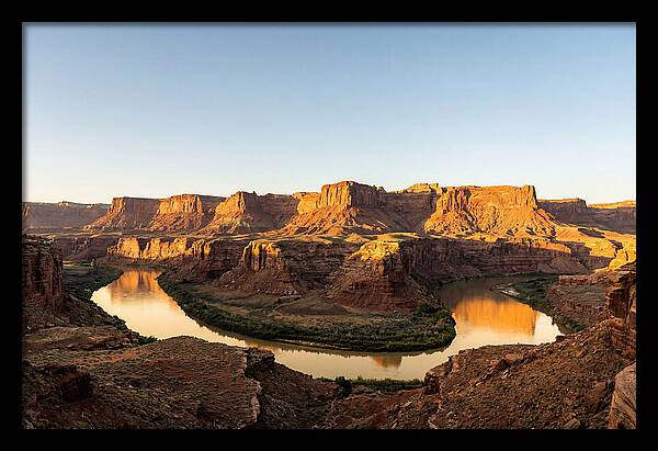 Golden Hour Over The Canyon