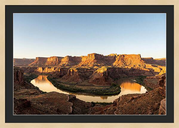 Golden Hour Over The Canyon