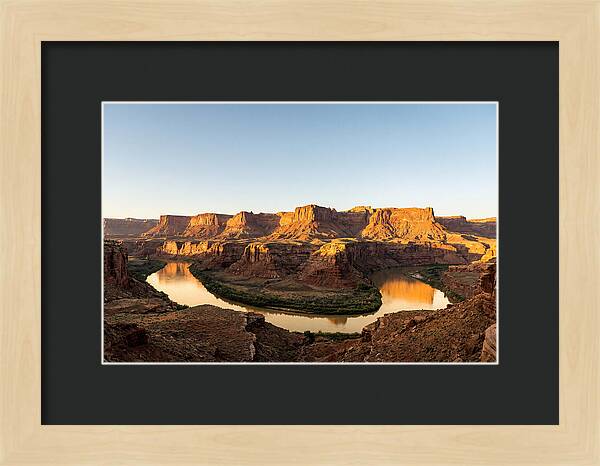 Golden Hour Over The Canyon