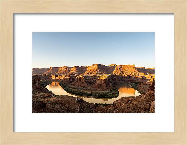 Golden Hour Over The Canyon