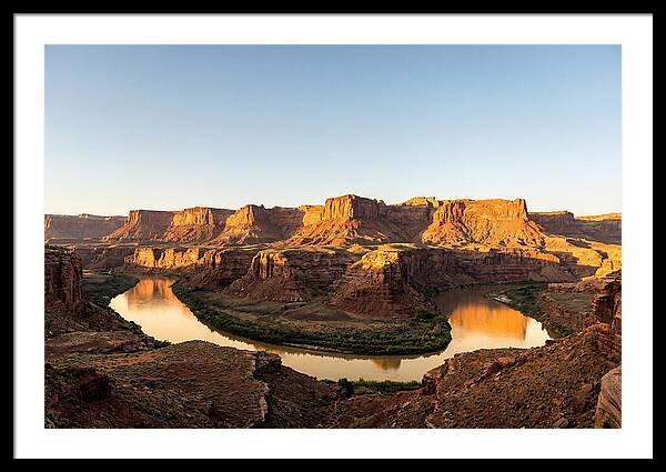 Golden Hour Over The Canyon