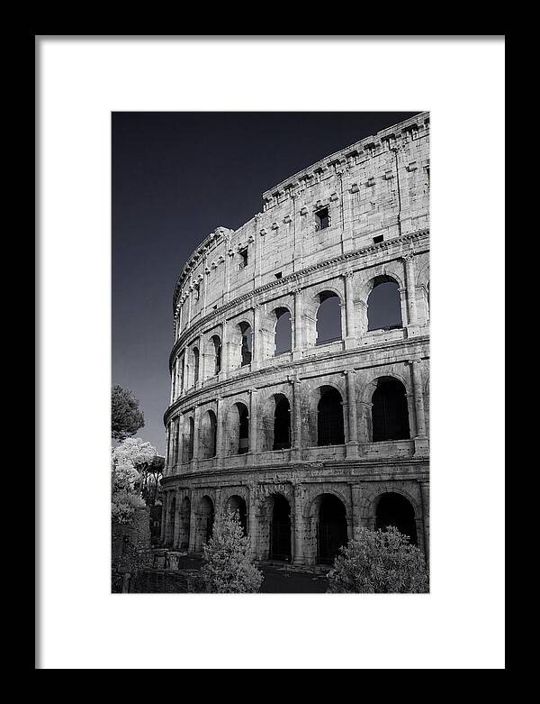 Golden Hour Over The Colosseum