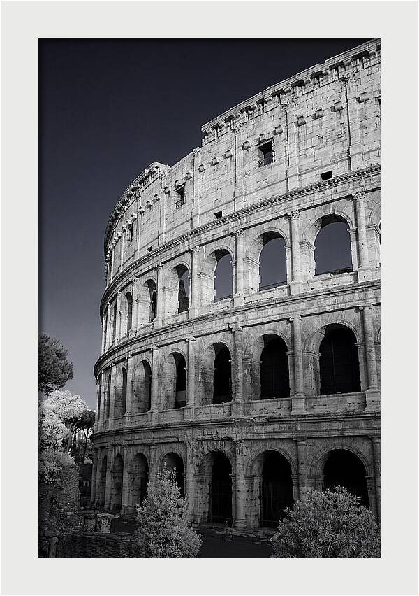Golden Hour Over The Colosseum
