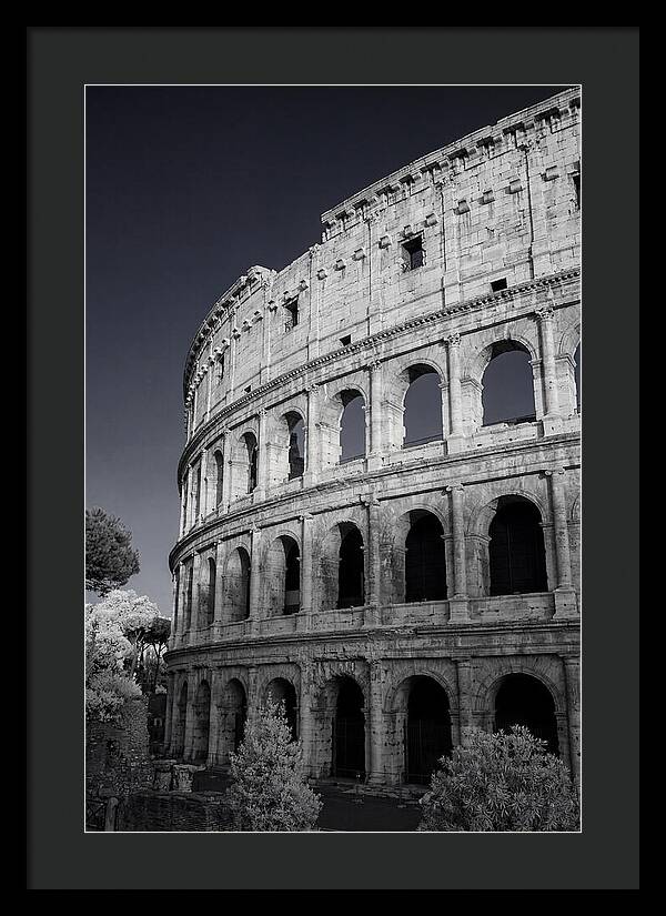 Golden Hour Over The Colosseum