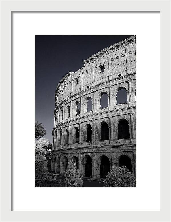 Golden Hour Over The Colosseum