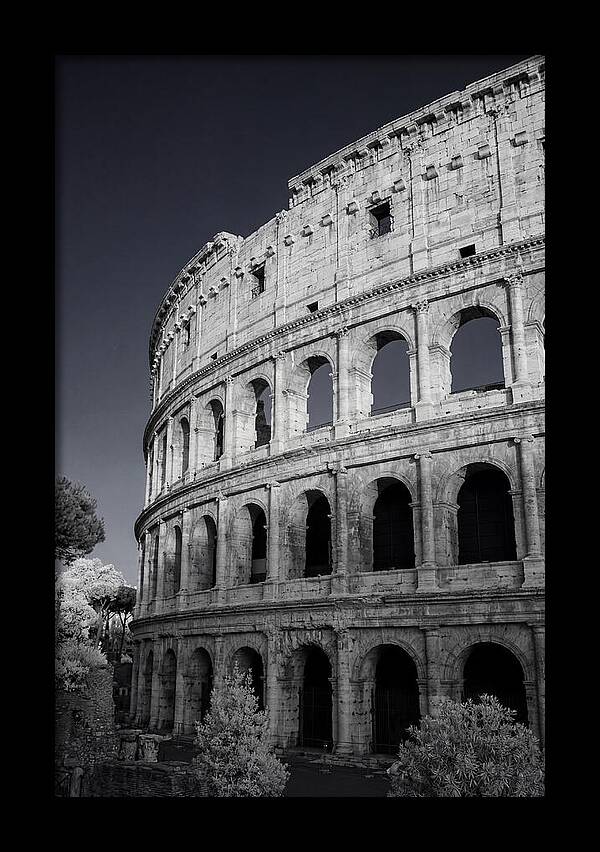 Golden Hour Over The Colosseum