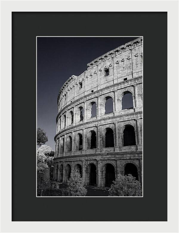 Golden Hour Over The Colosseum