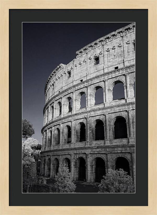Golden Hour Over The Colosseum