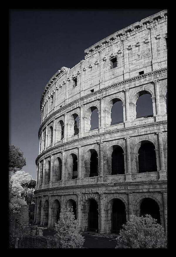 Golden Hour Over The Colosseum