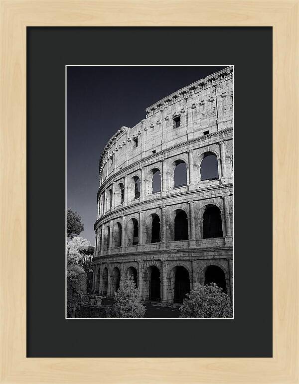 Golden Hour Over The Colosseum