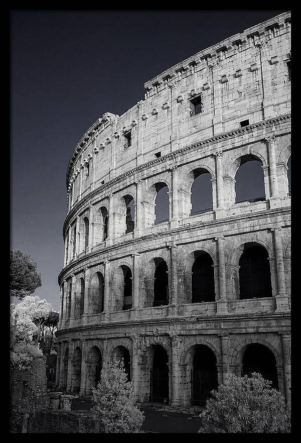 Golden Hour Over The Colosseum