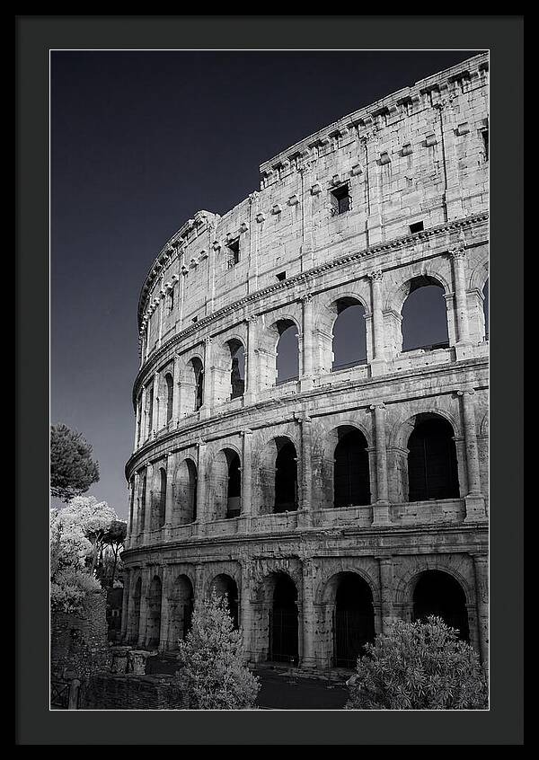 Golden Hour Over The Colosseum