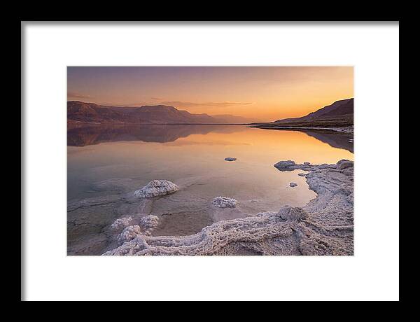 Golden Hour Over The Dead Sea