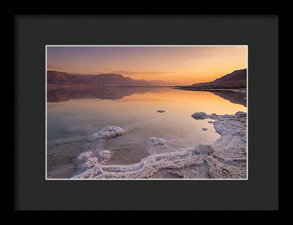 Golden Hour Over The Dead Sea
