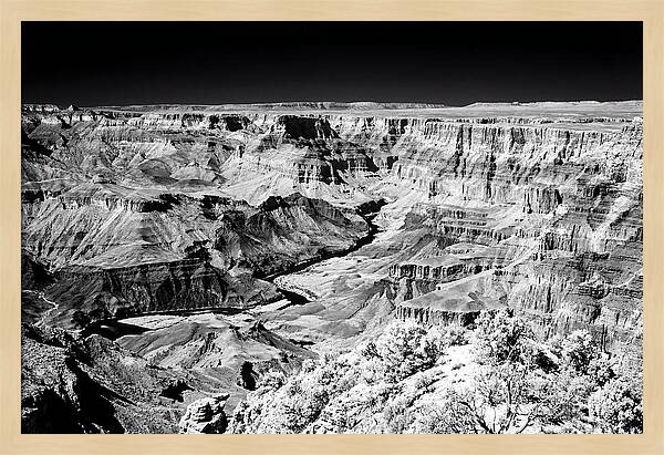 Golden Hour Splendor Over Grand Canyon