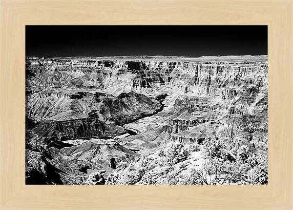 Golden Hour Splendor Over Grand Canyon