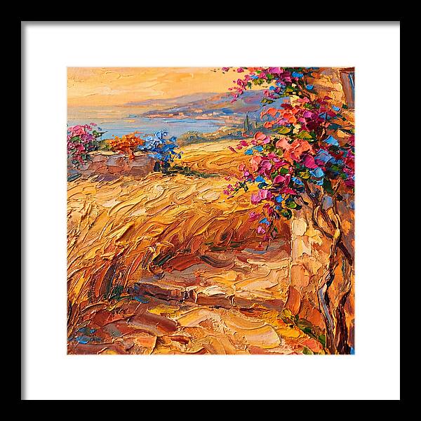 Golden Mediterranean Landscape