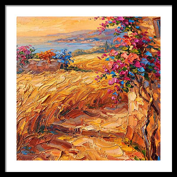 Golden Mediterranean Landscape