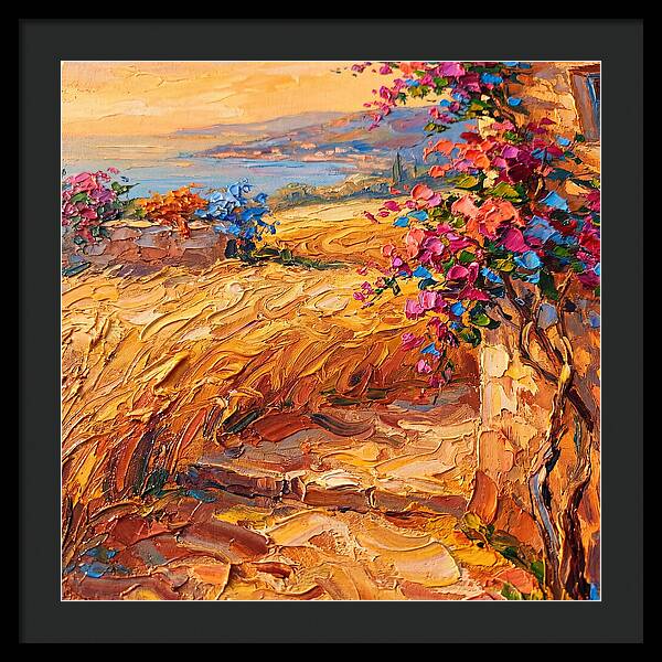 Golden Mediterranean Landscape