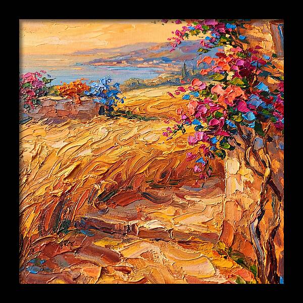 Golden Mediterranean Landscape
