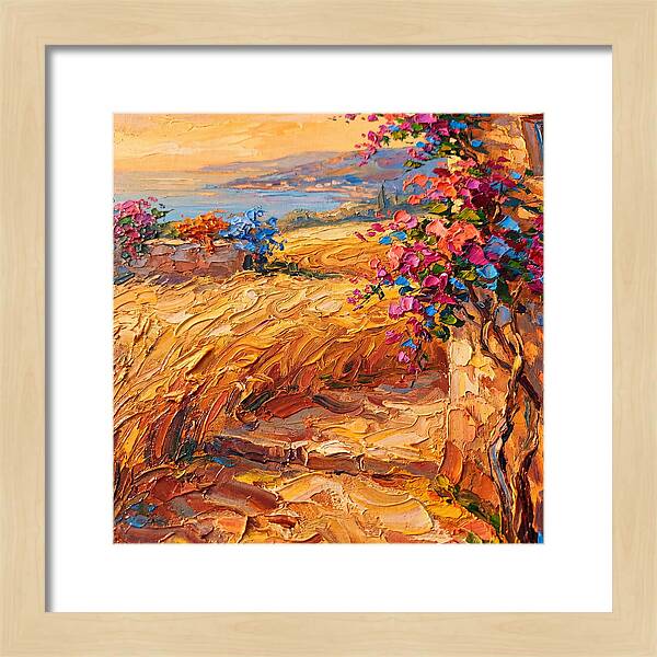 Golden Mediterranean Landscape