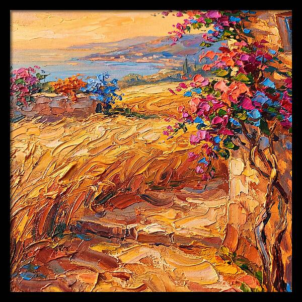 Golden Mediterranean Landscape