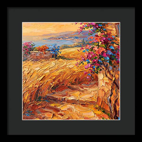 Golden Mediterranean Landscape