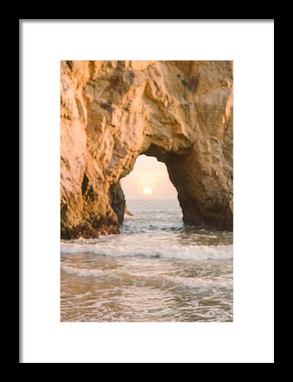 Golden Portal At Big Sur