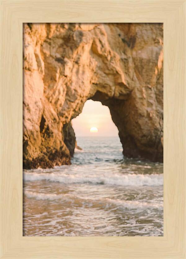 Golden Portal At Big Sur