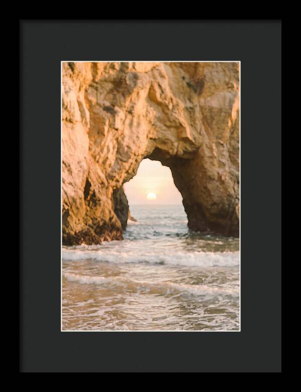 Golden Portal At Big Sur