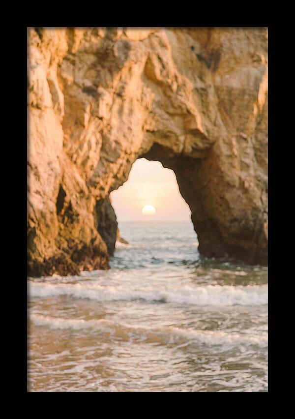 Golden Portal At Big Sur