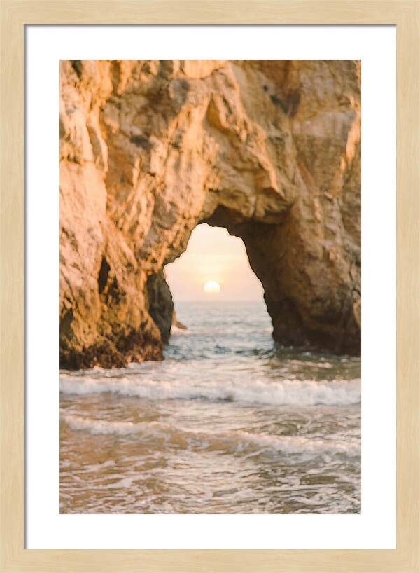Golden Portal At Big Sur