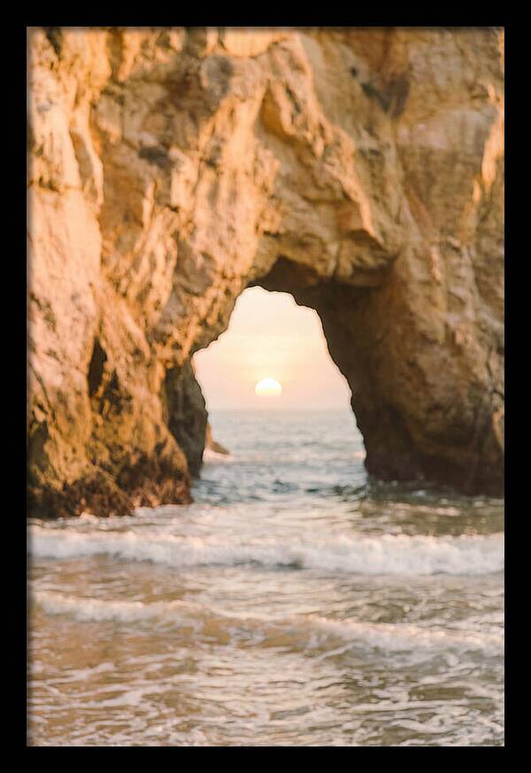 Golden Portal At Big Sur