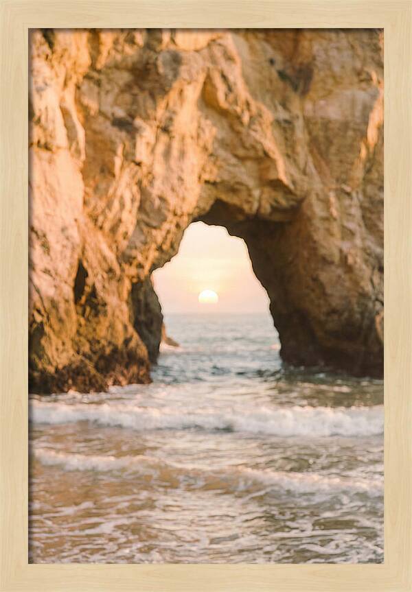 Golden Portal At Big Sur