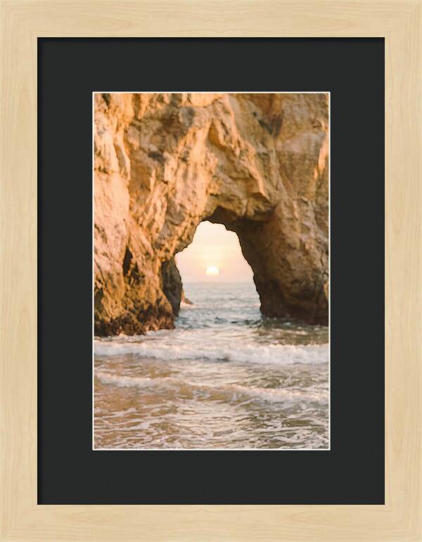 Golden Portal At Big Sur