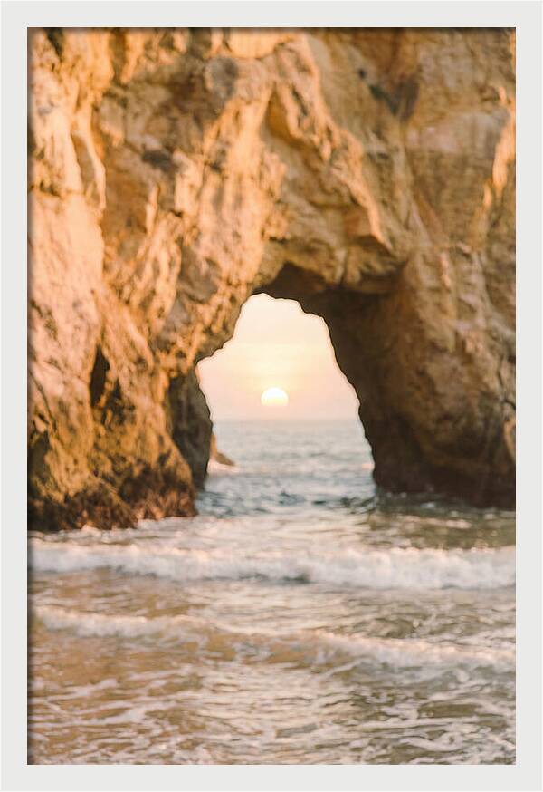 Golden Portal At Big Sur