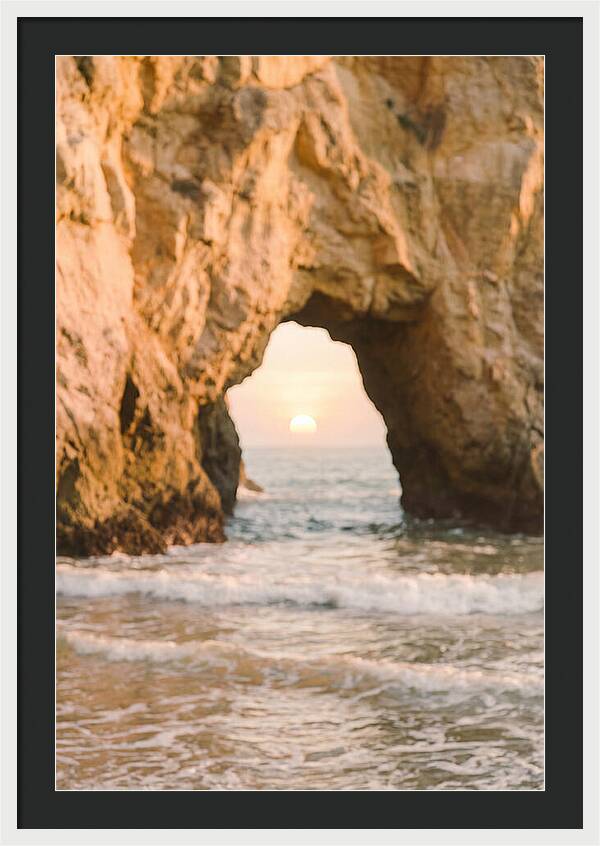 Golden Portal At Big Sur