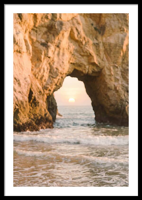 Golden Portal At Big Sur