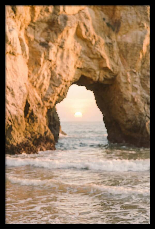 Golden Portal At Big Sur