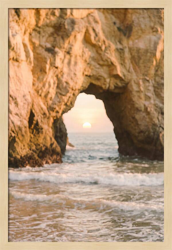 Golden Portal At Big Sur