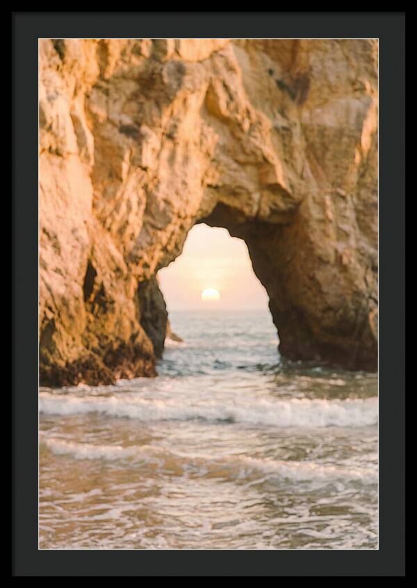 Golden Portal At Big Sur
