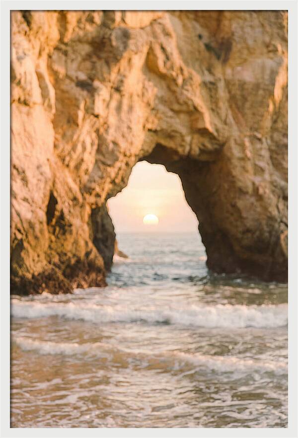 Golden Portal At Big Sur