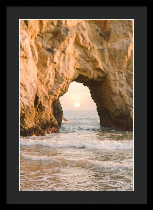 Golden Portal At Big Sur
