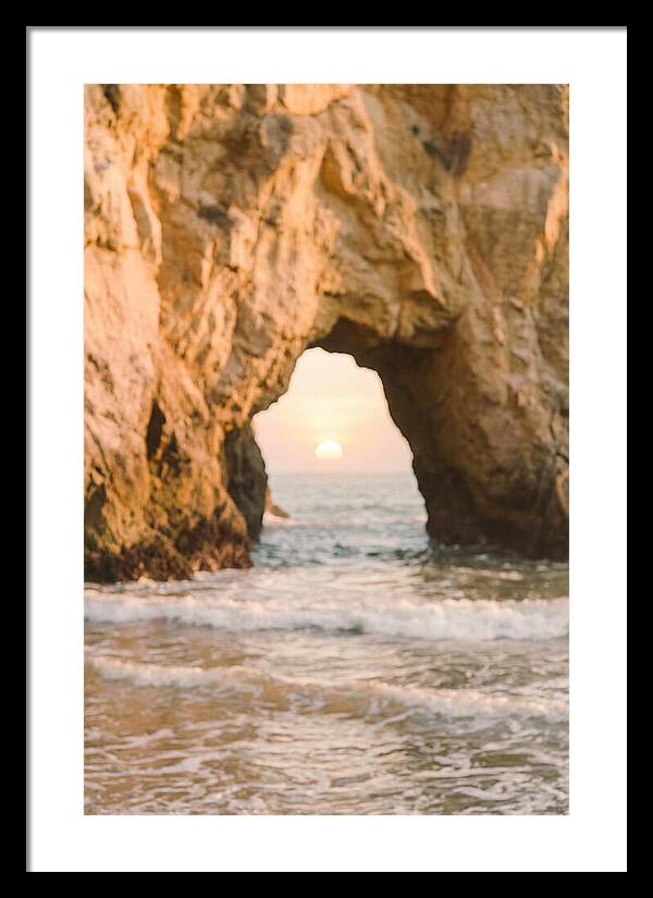 Golden Portal At Big Sur