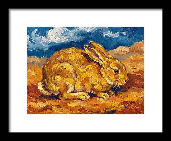 Golden Rabbit In The Mediterranean